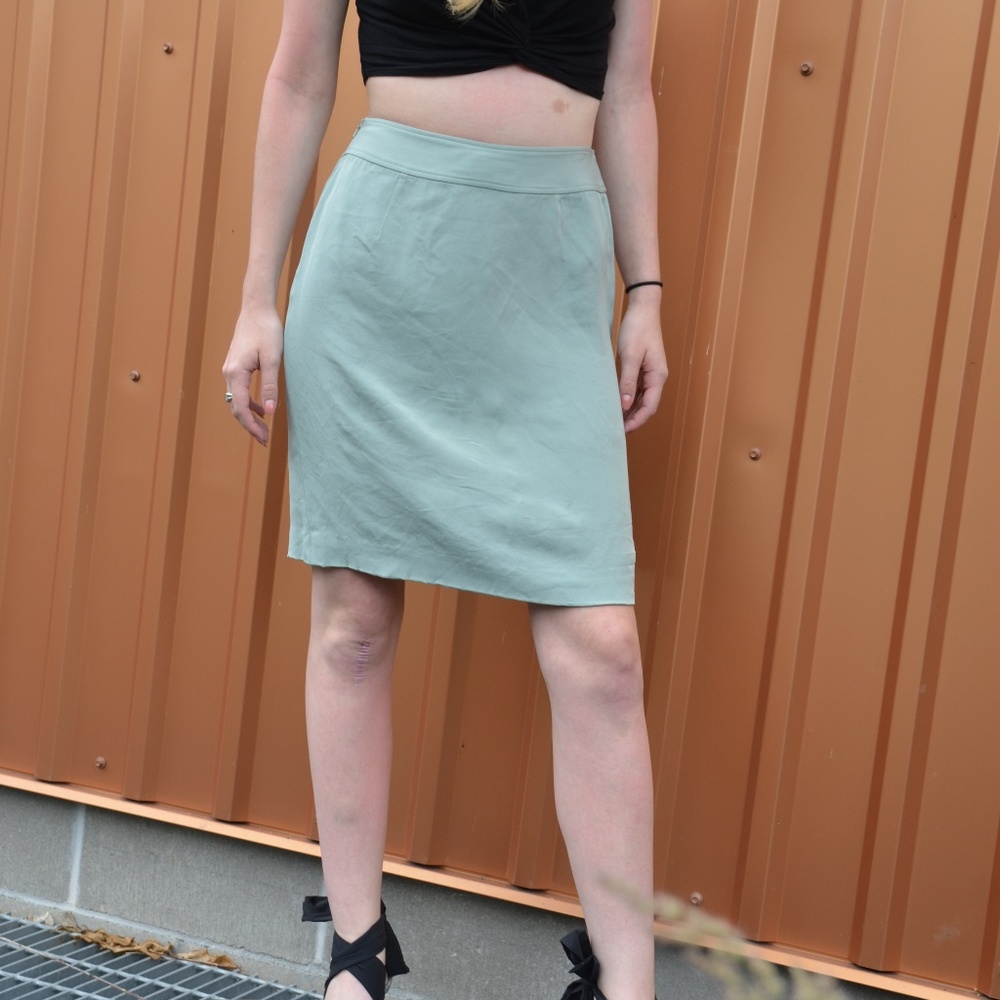 VTG Silk Skirt